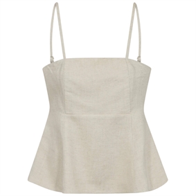 Copenhagen Muse CMTENI Corsage Top, Beige 